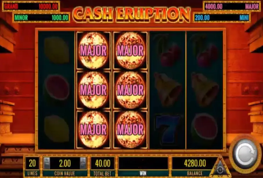 Cash Eruption screenshot