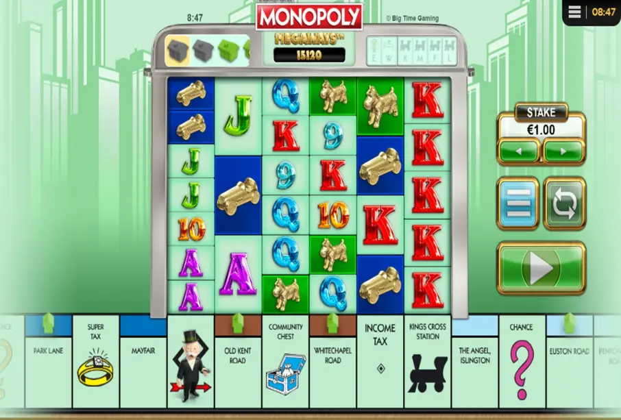 Monopoly Megaways screenshot