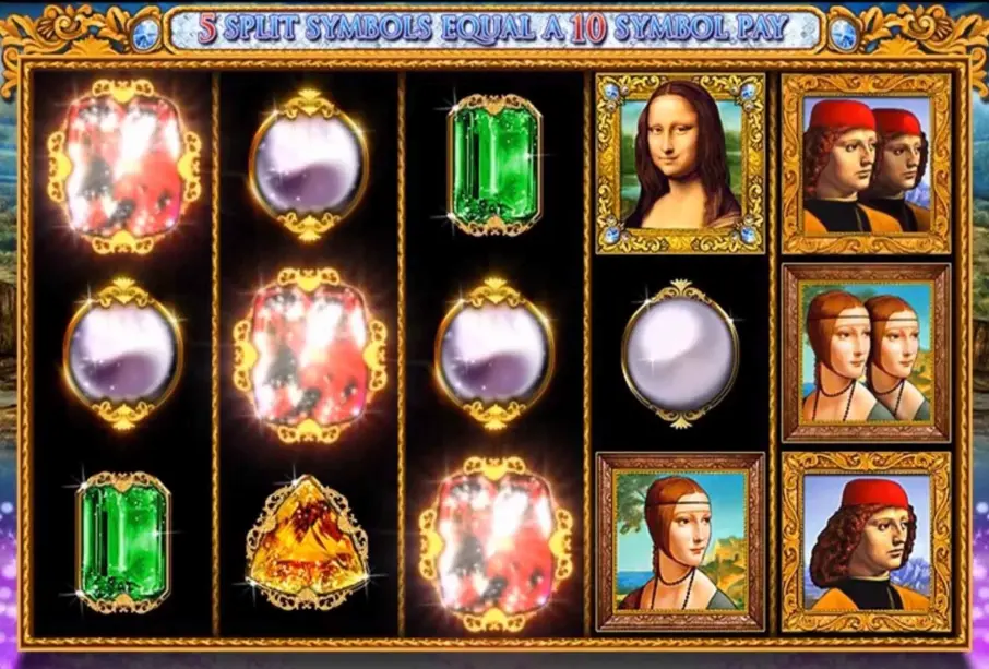 Triple Double Da Vinci Diamonds screenshot